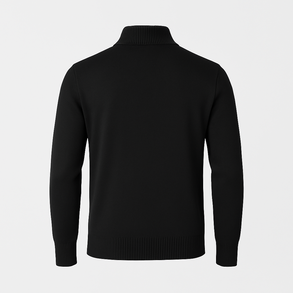 Vintares | Classic Cotton Cardigan with Zipper