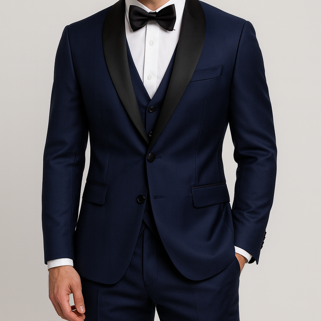 Vintares | Tuxedo Three-Piece Suit for Men