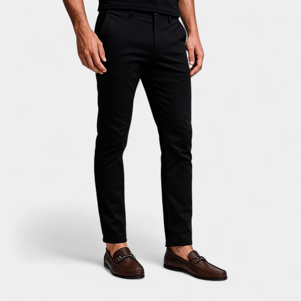 Vintares | Leather Business Loafers for Men - Slip On Wedding Shoes