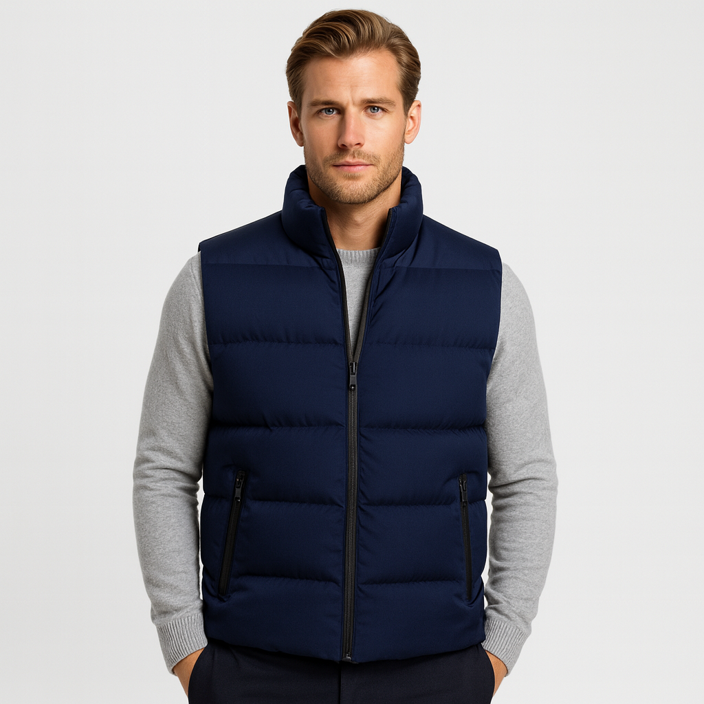 Vintares | Padded Bodywarmer - Puffer Vest for Men
