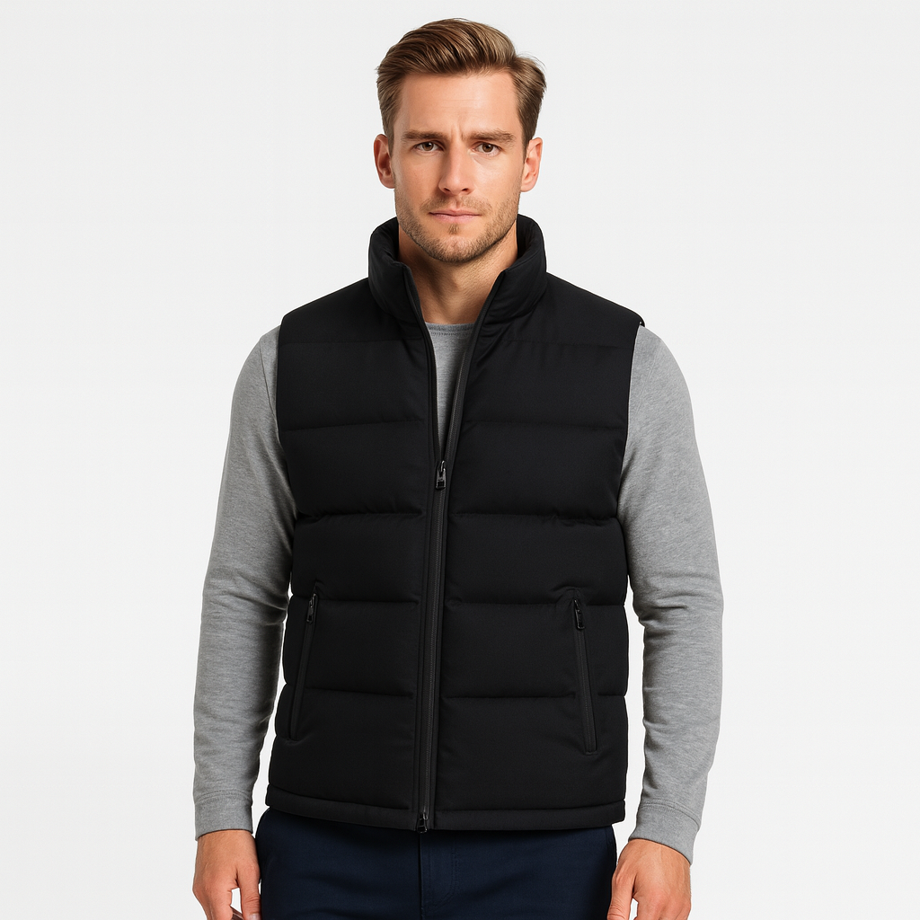Vintares | Padded Bodywarmer - Puffer Vest for Men