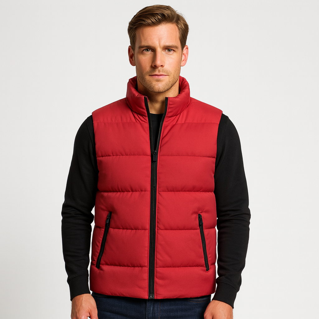 Vintares | Padded Bodywarmer - Puffer Vest for Men