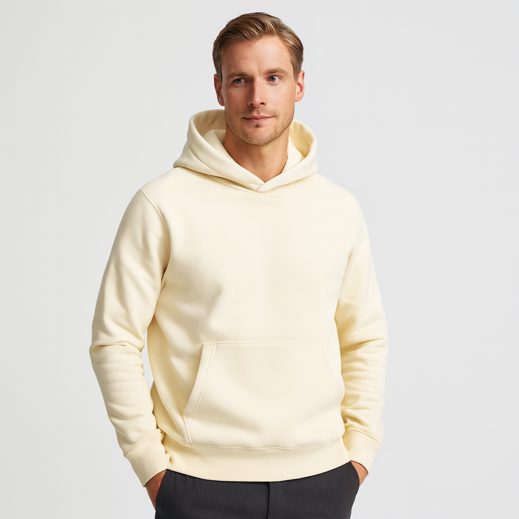 Vintares | Casual Sweater with Soft Fleece - Hoodie for Men