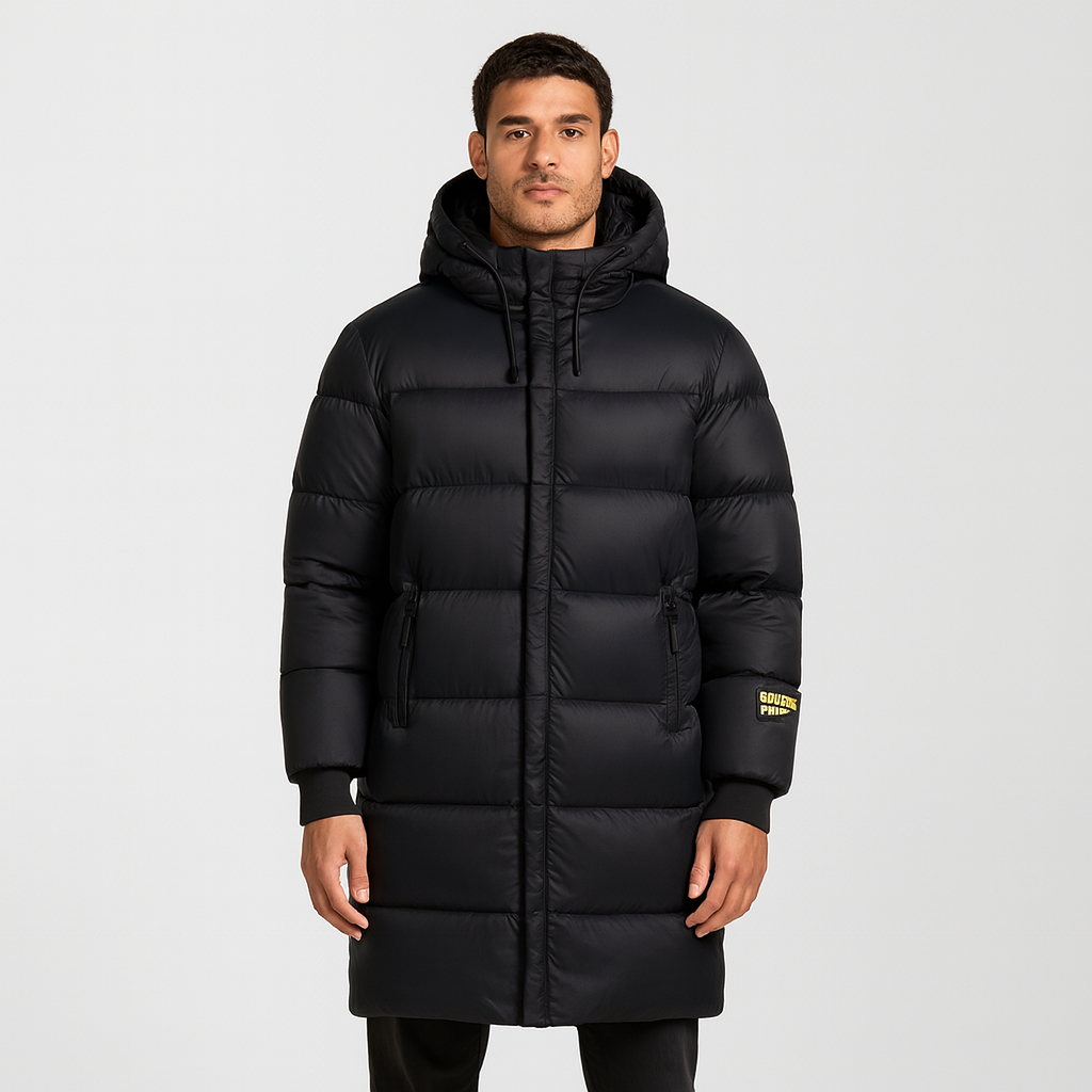 Vintares | Long Puffer Parka for Men
