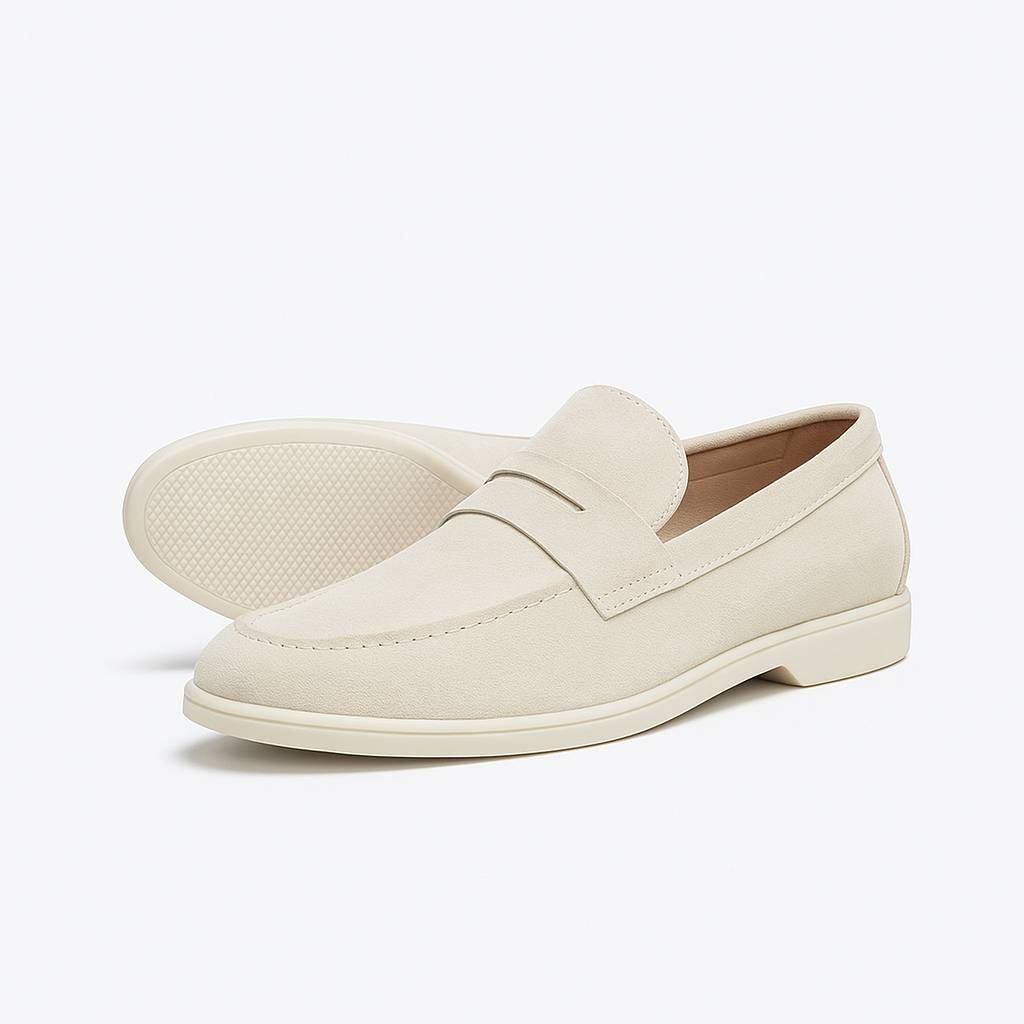 Vintares | Suede Loafers for Men