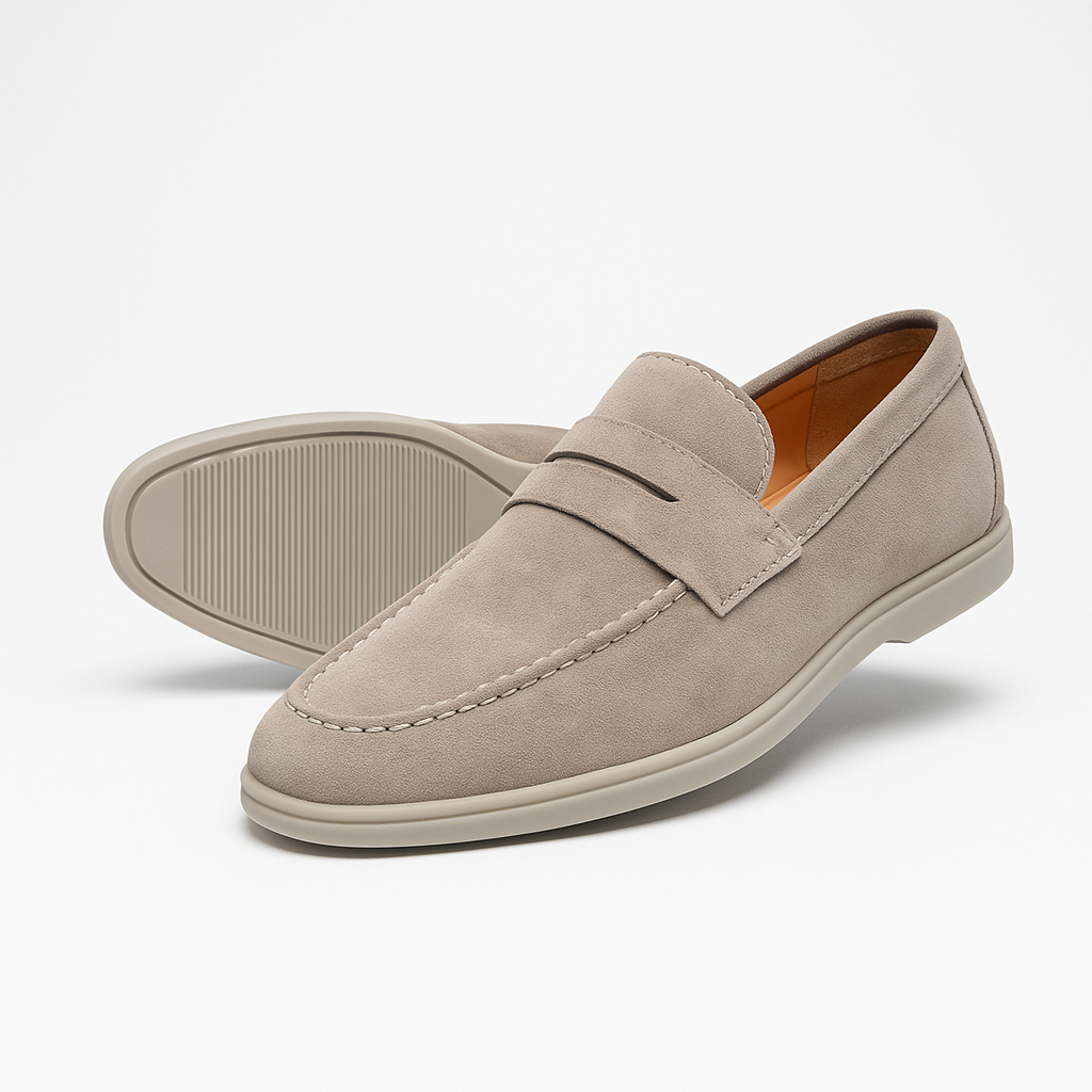 Vintares | Suede Loafers for Men