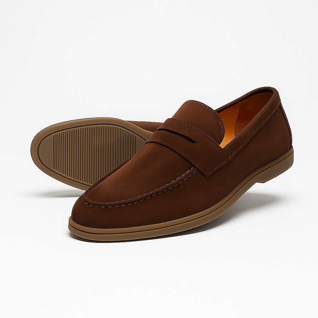 Vintares | Suede Loafers for Men