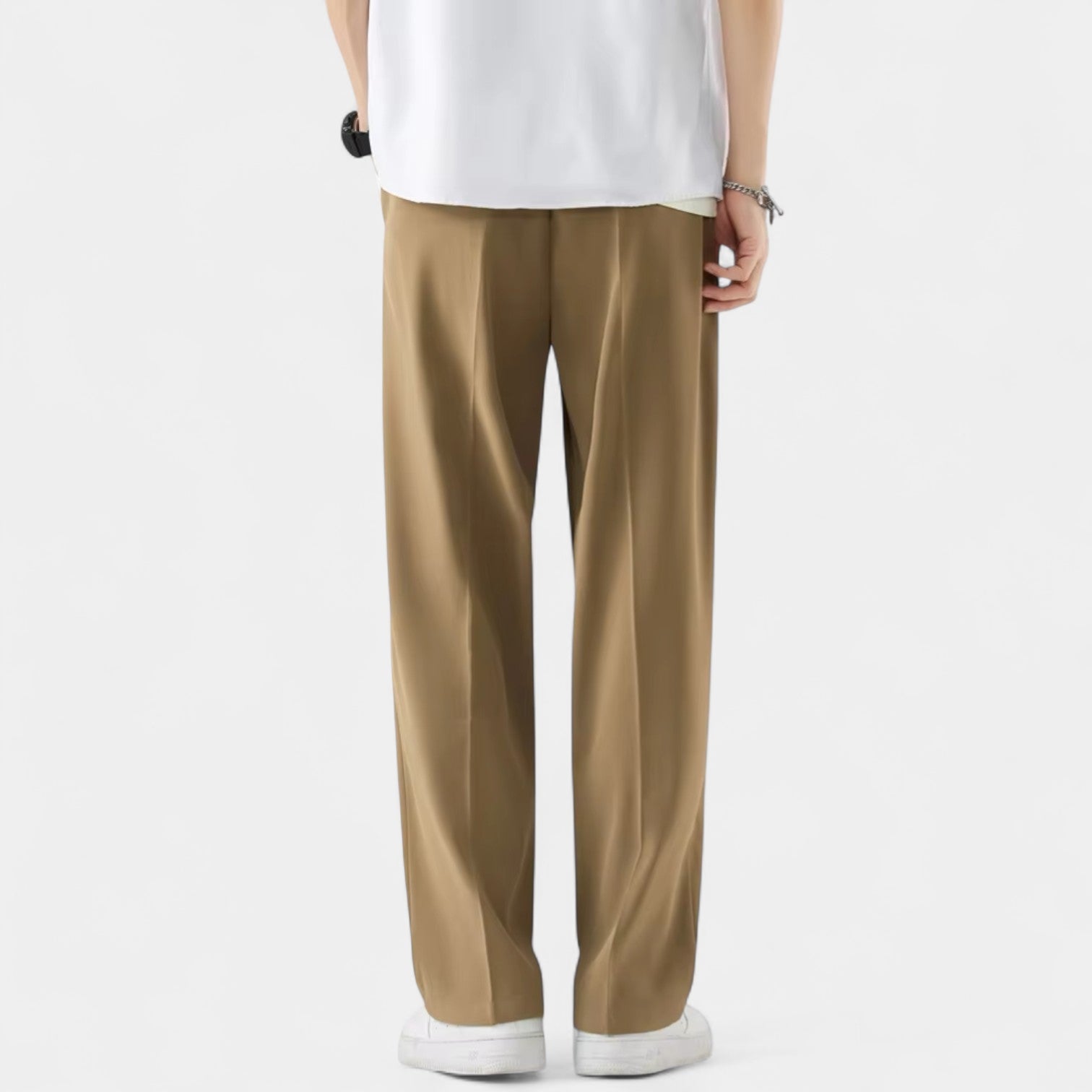 Vintares | Trousers with Straight Wide Legs for Men