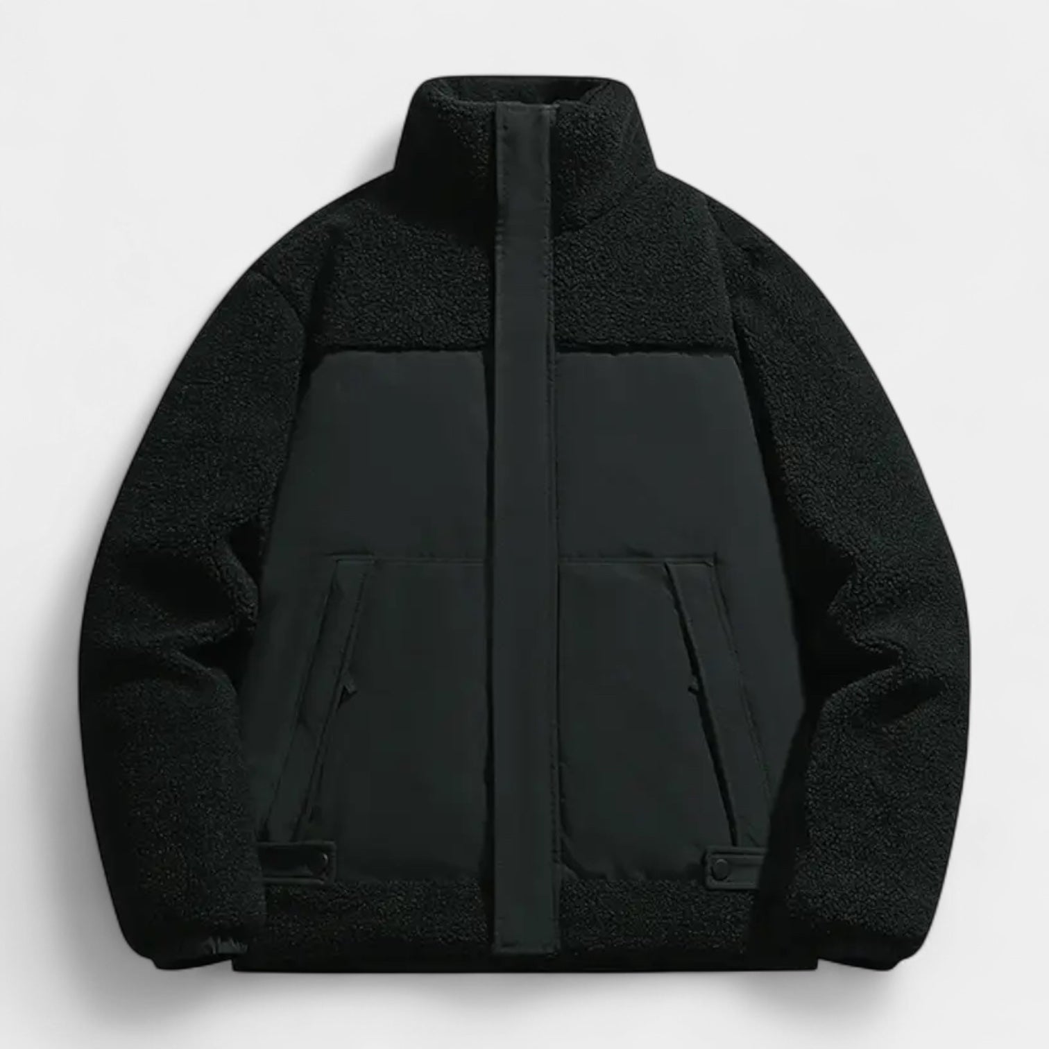 Vintares | Reversible Sherpa Puffer Jacket for Men