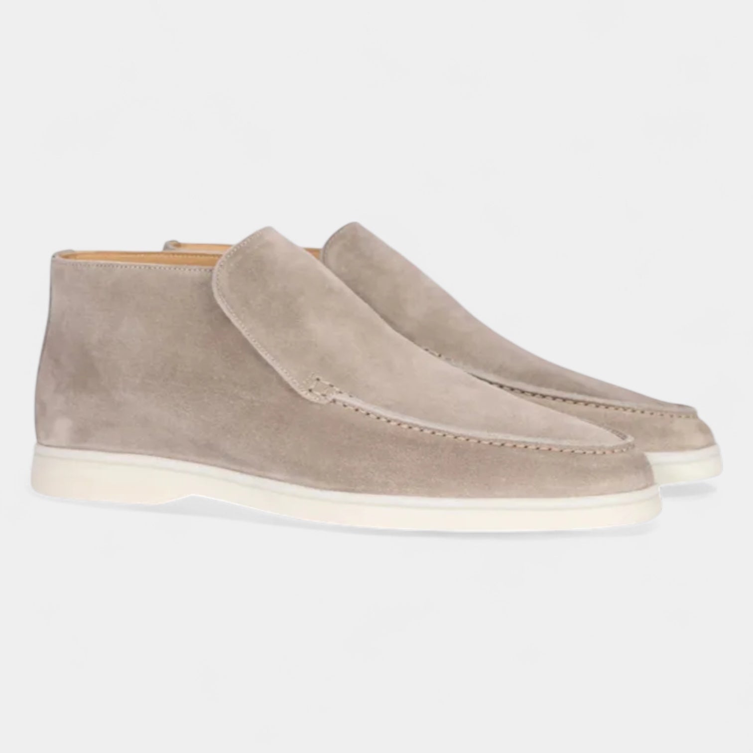Vintares | Suede High-Top Loafers for Men