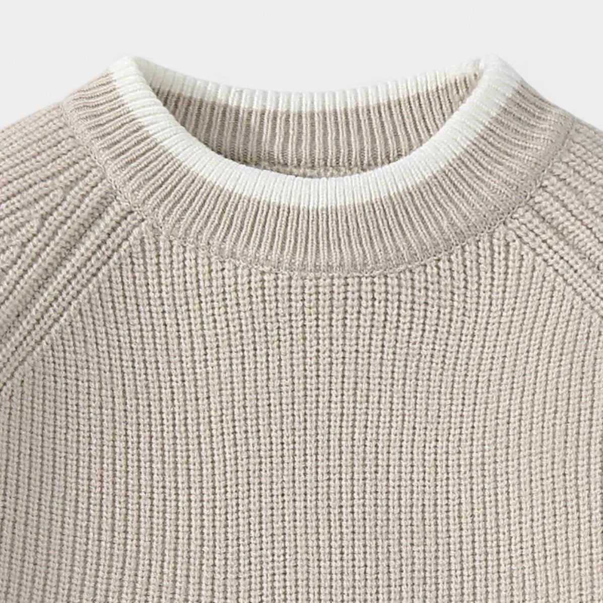 Vintares | Mock Neck Sweater for Men
