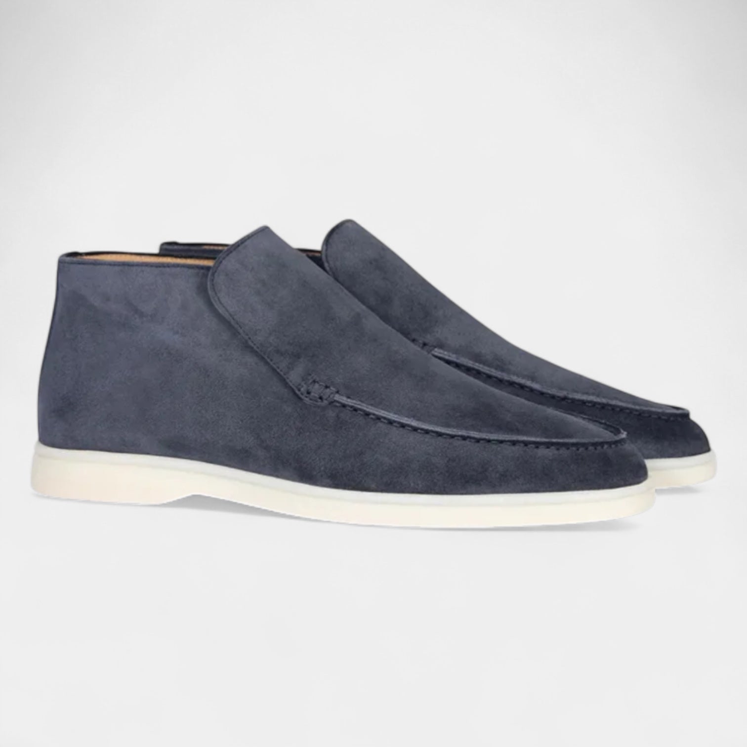 Vintares | Suede High-Top Loafers for Men