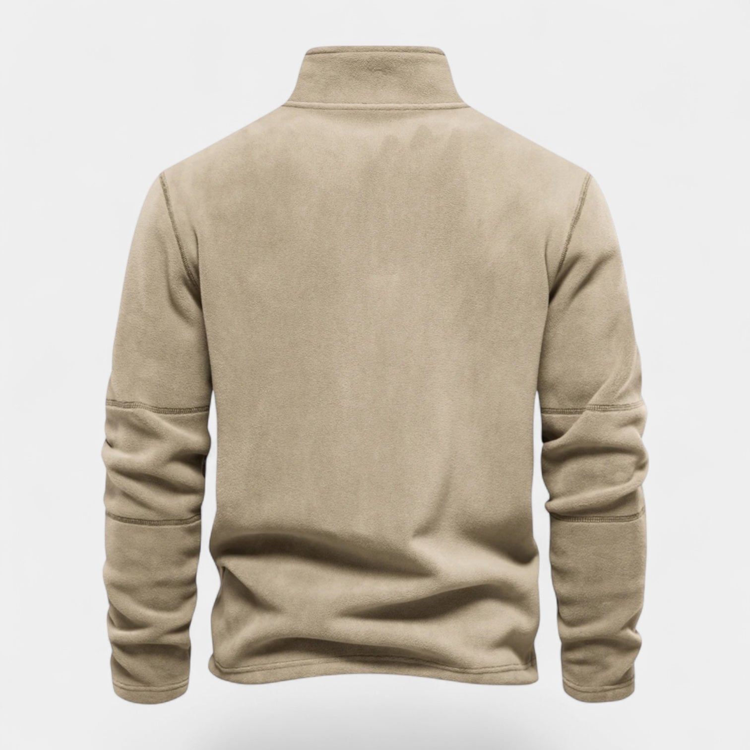 Vintares | Men's Fleece Sweater - Half-Zip Sweatshirt