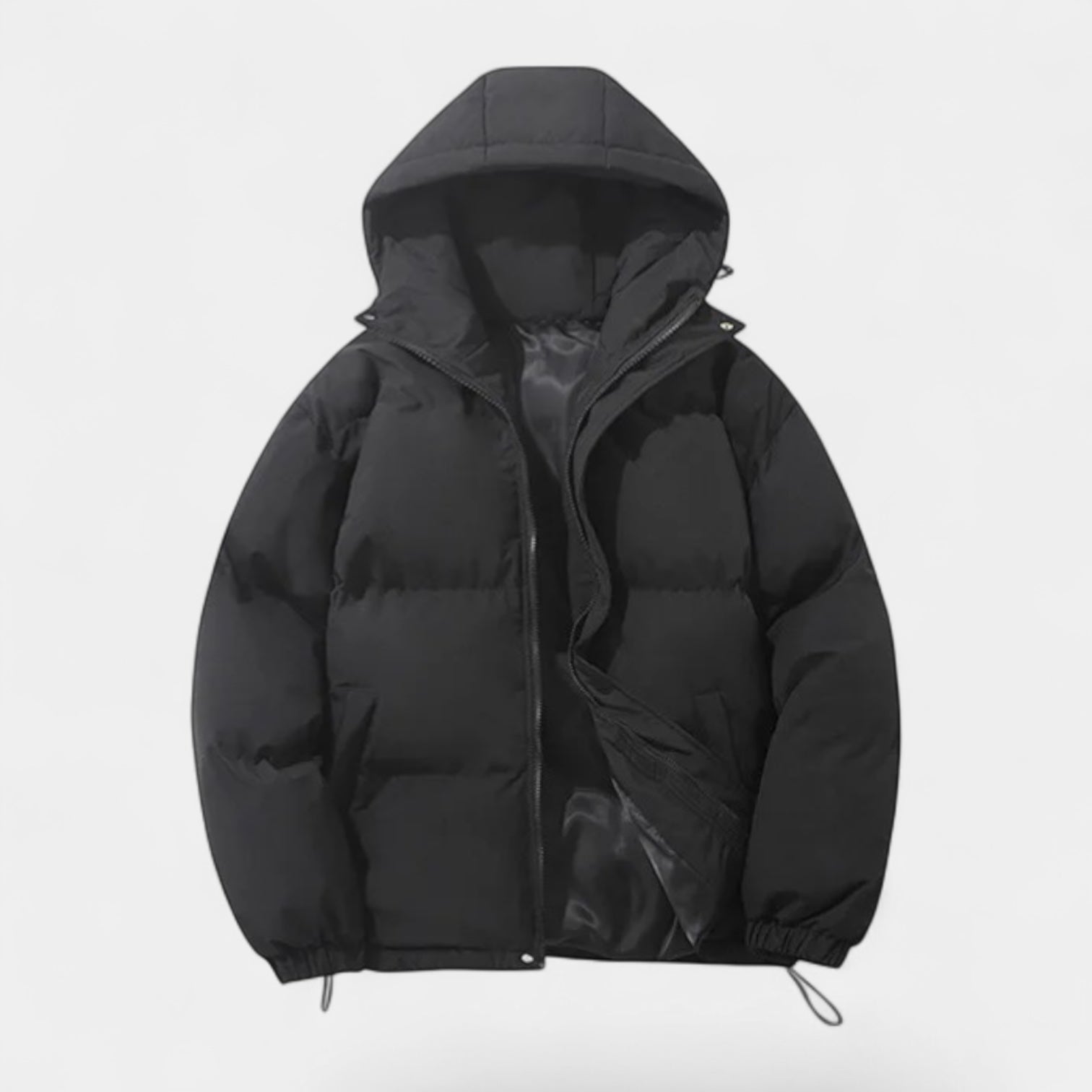 Vintares | Puffer Jacket with Hood for Men