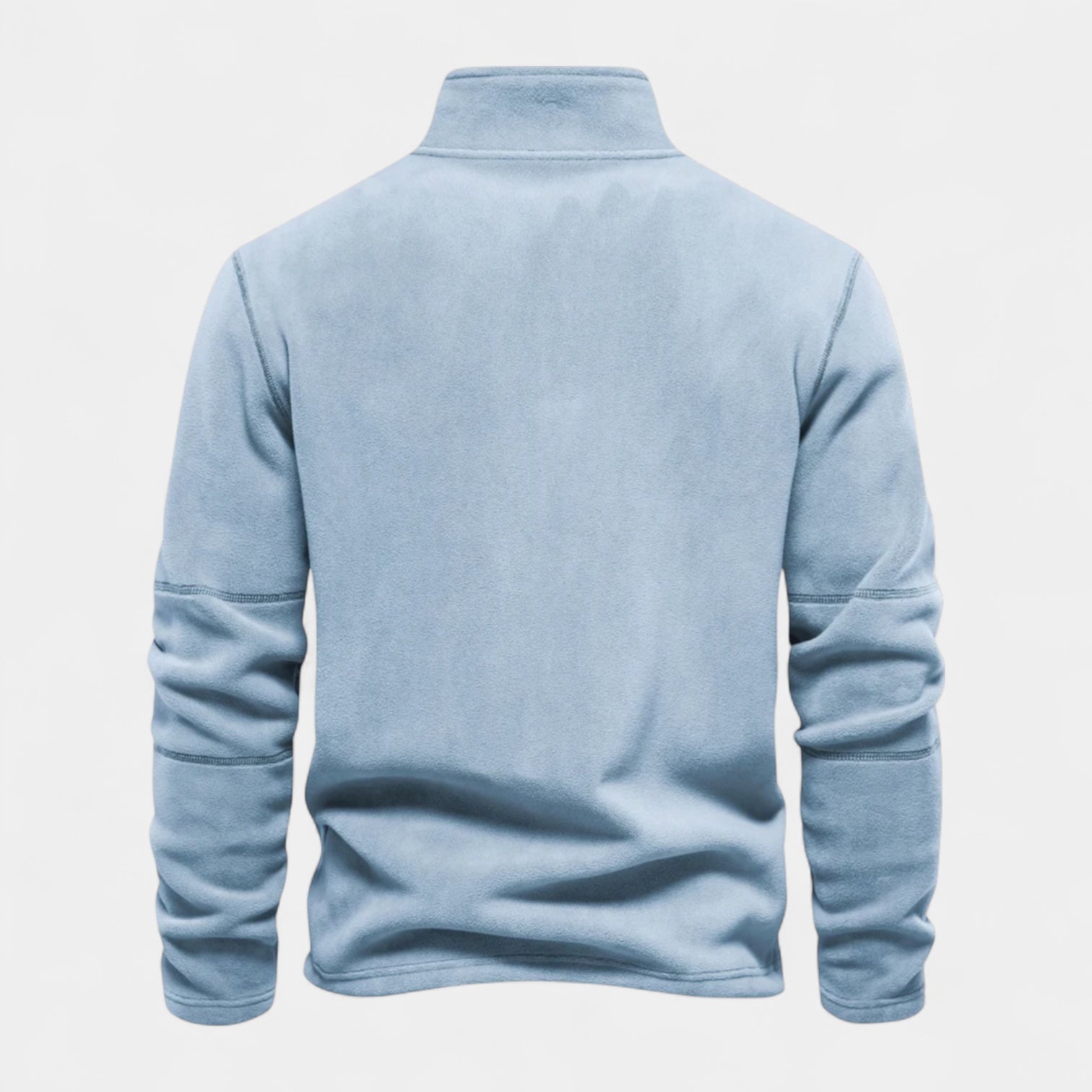 Vintares | Men's Fleece Sweater - Half-Zip Sweatshirt