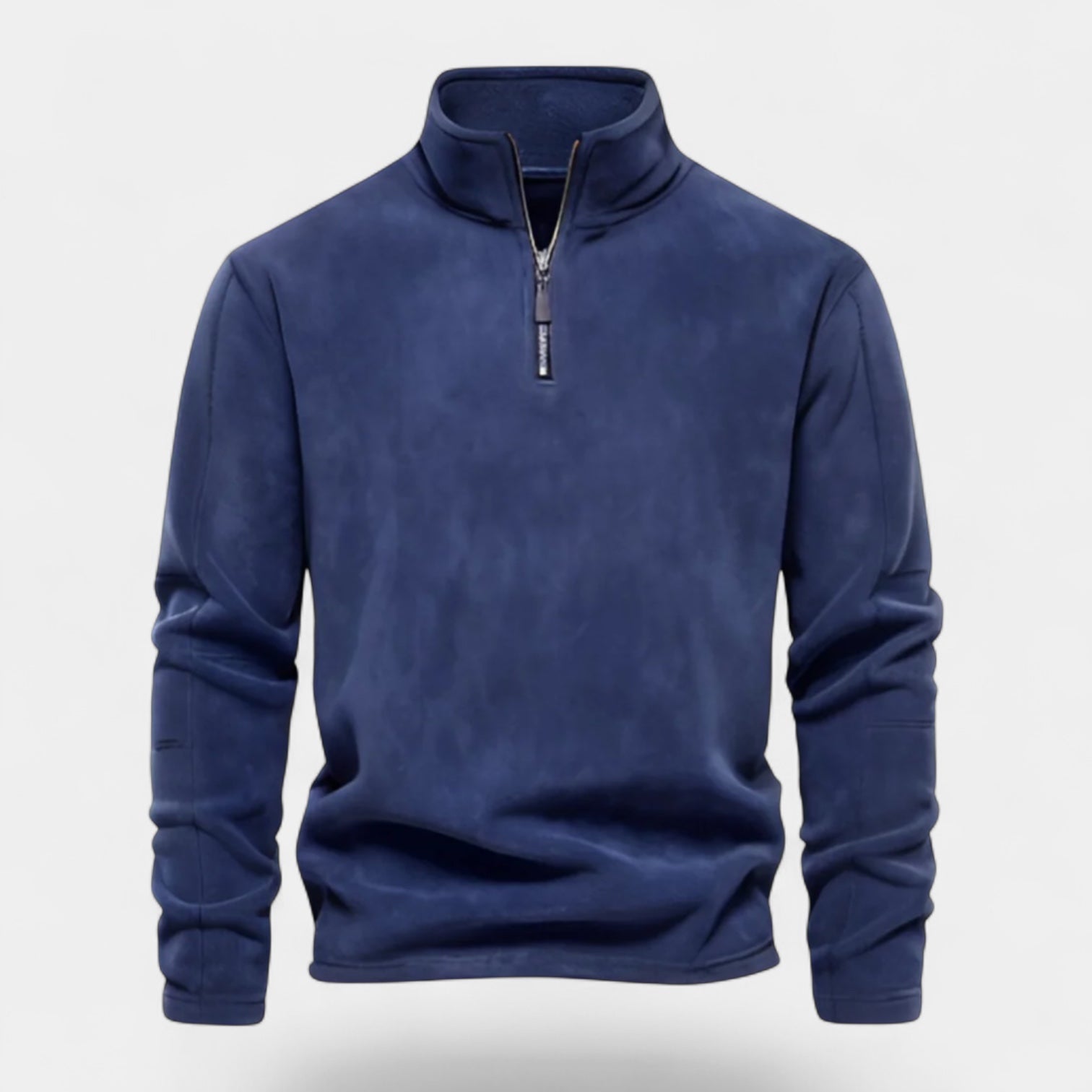 Vintares | Men's Fleece Sweater - Half-Zip Sweatshirt