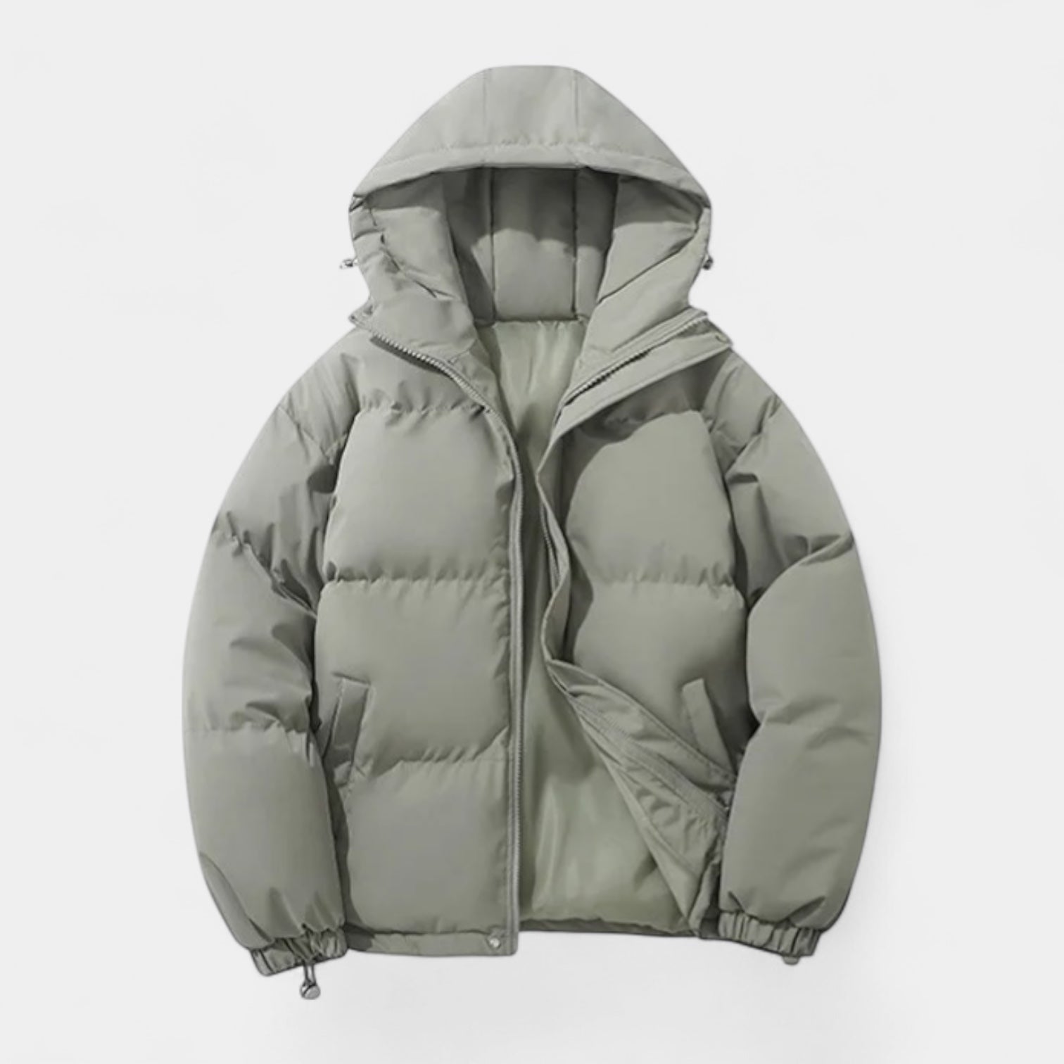 Vintares | Puffer Jacket with Hood for Men