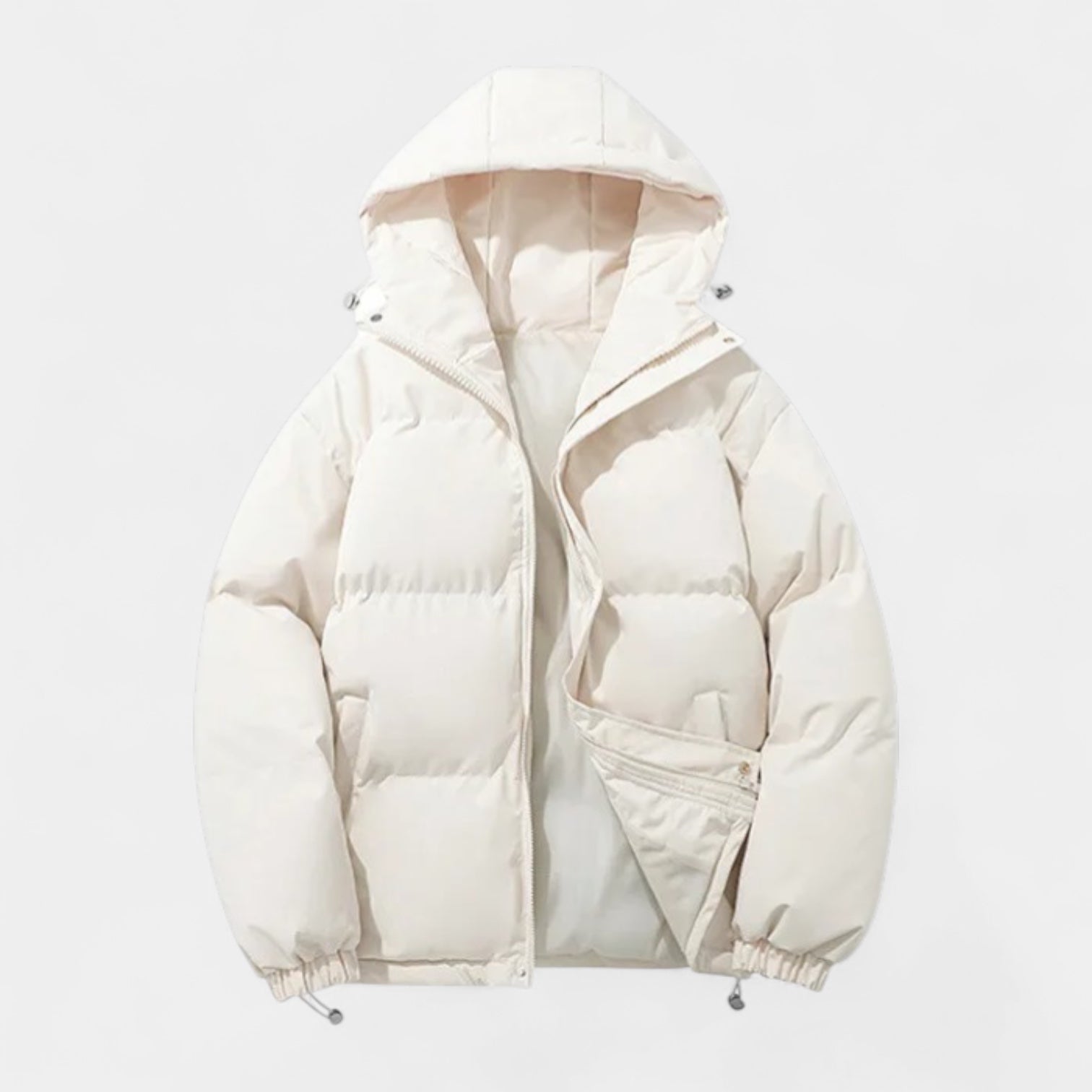 Vintares | Puffer Jacket with Hood for Men