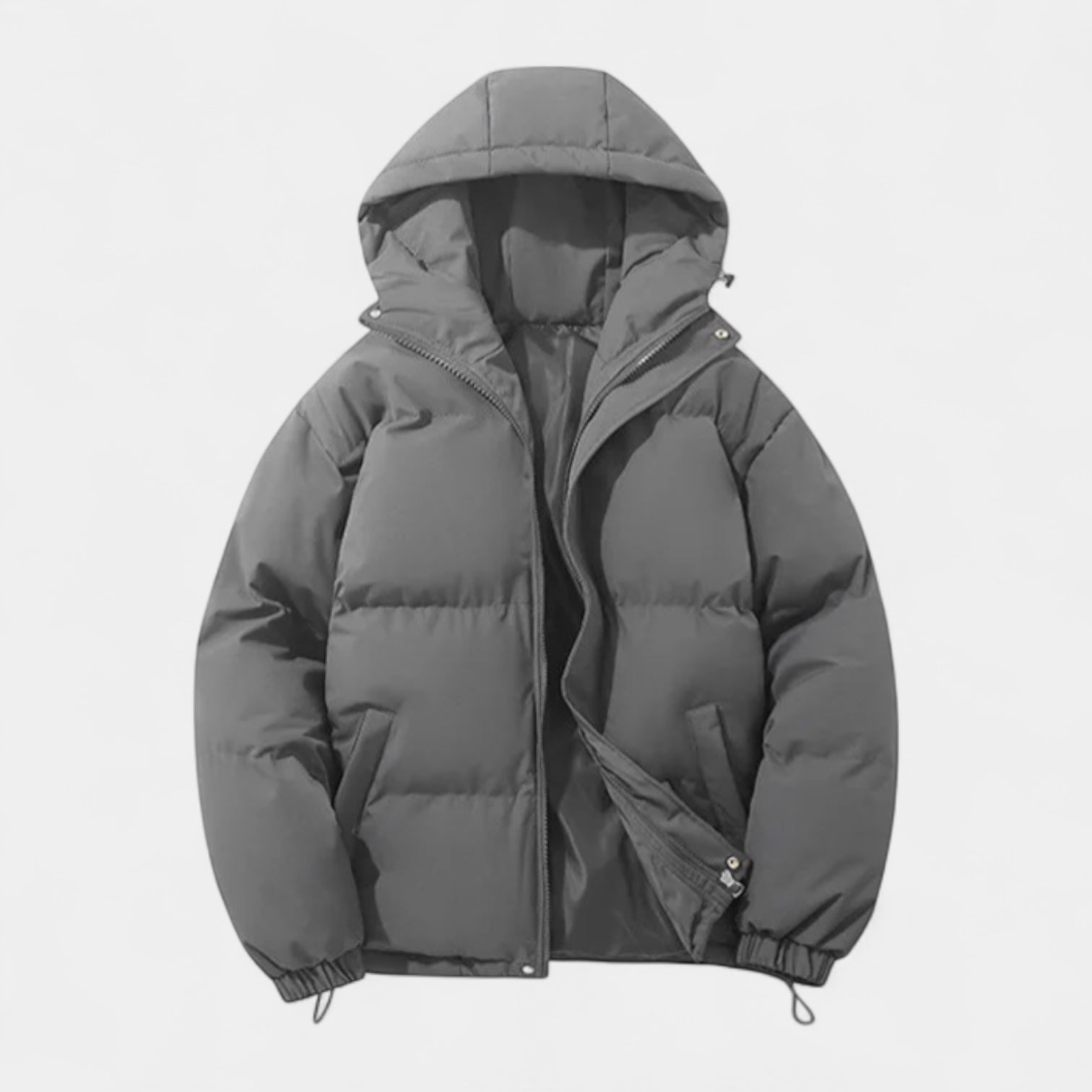 Vintares | Puffer Jacket with Hood for Men