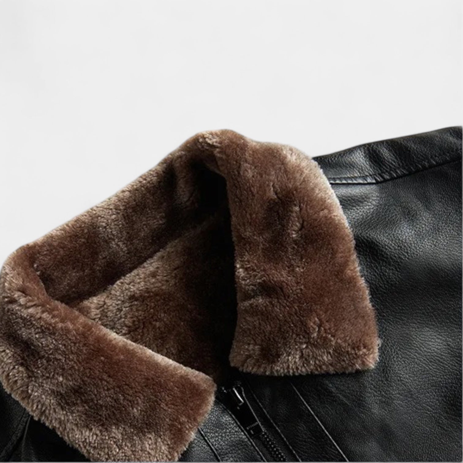 Vintares | Biker Jacket with Fleece Lining