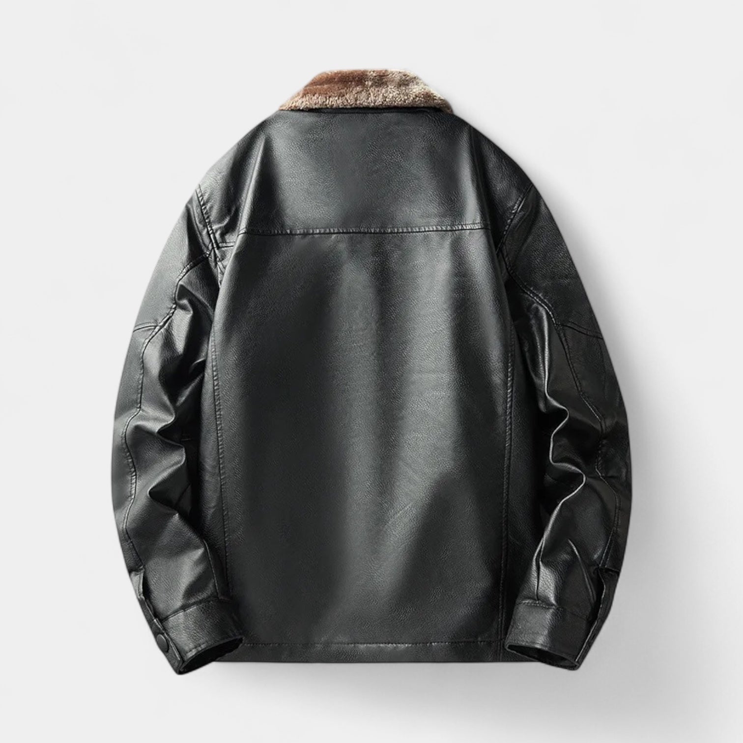 Vintares | Biker Jacket with Fleece Lining