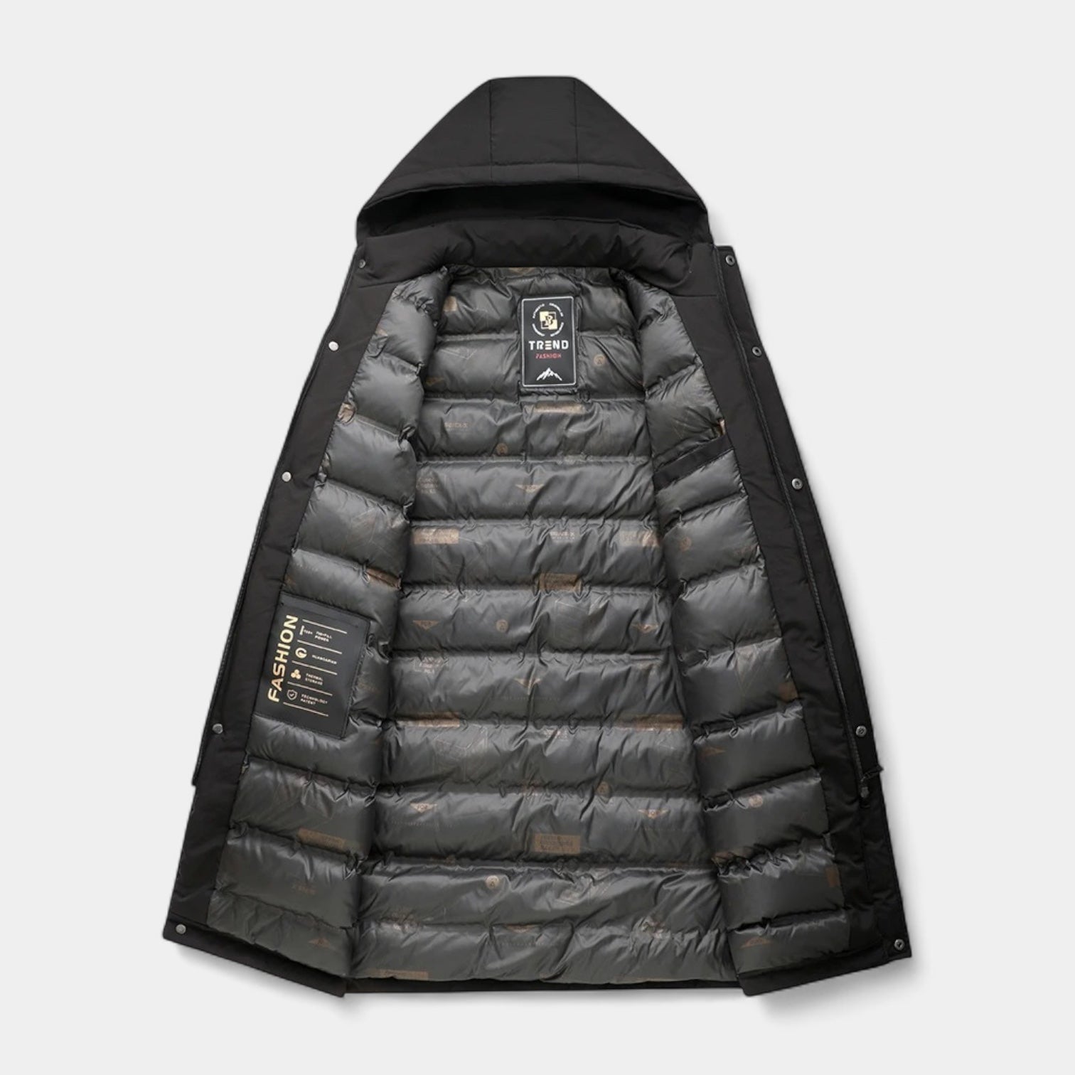 Vintares | Long Down Parka for Men