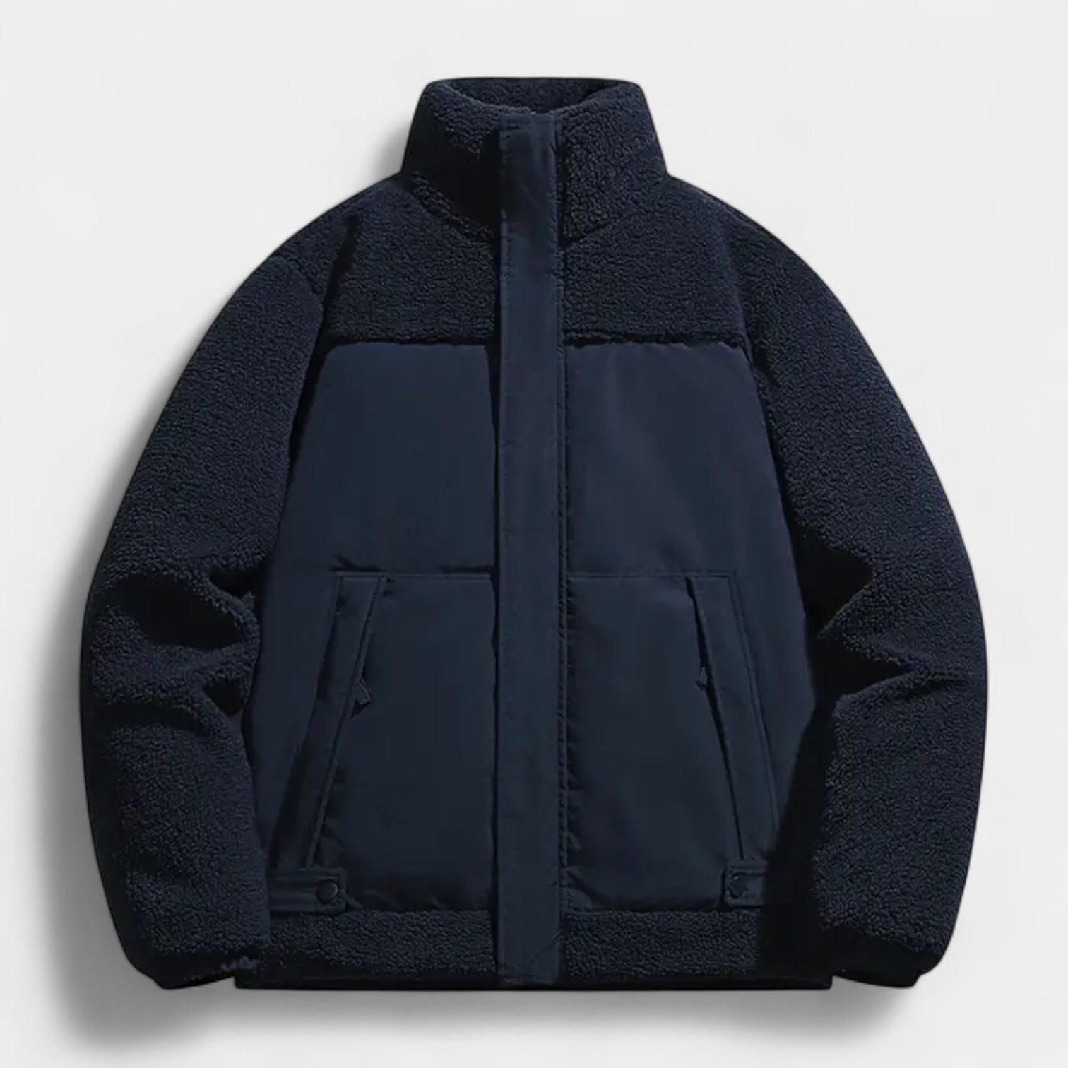 Vintares | Reversible Sherpa Puffer Jacket for Men