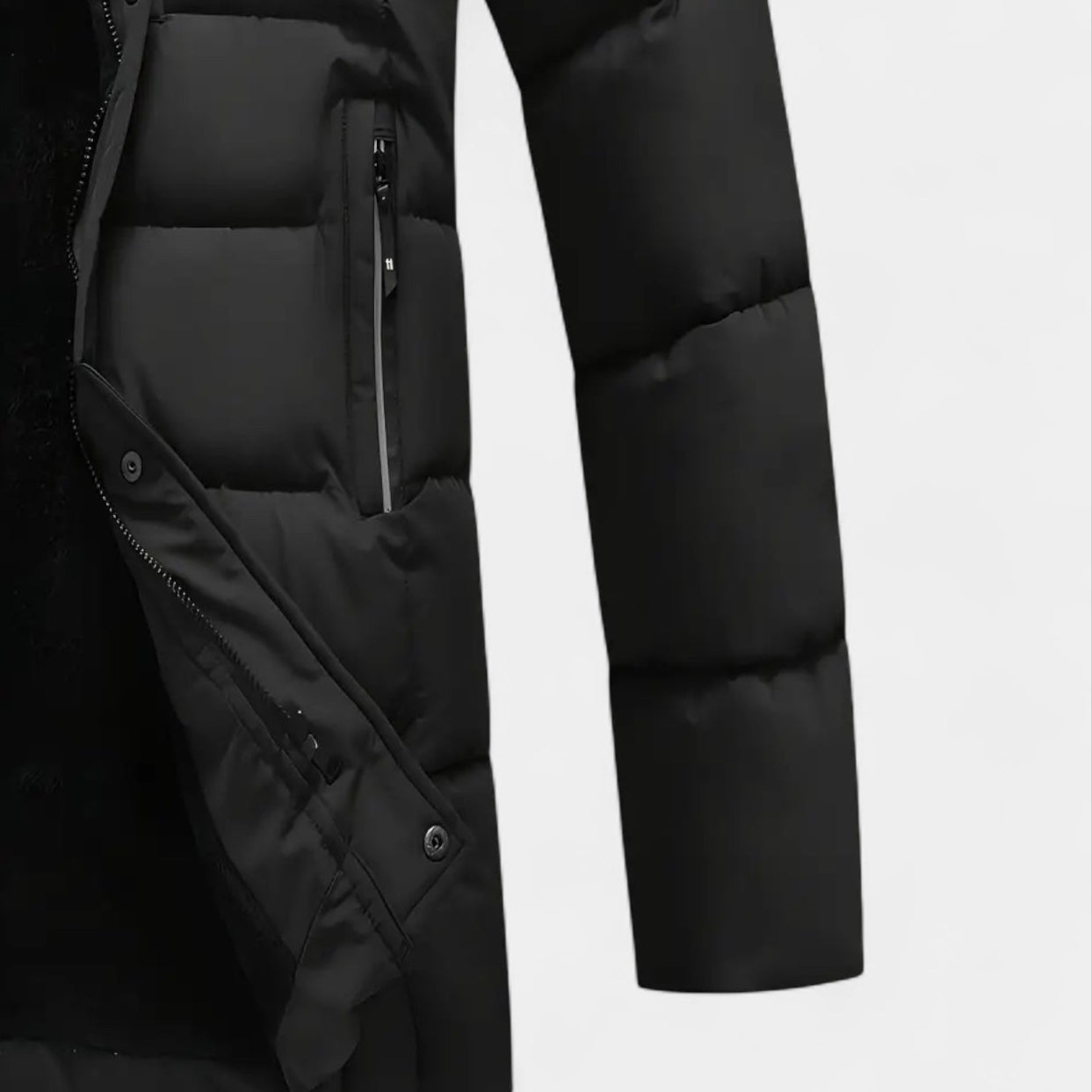 Vintares | Long Puffer Parka Jacket for Men