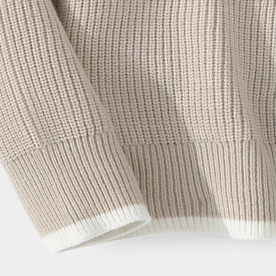 Vintares | Mock Neck Sweater for Men