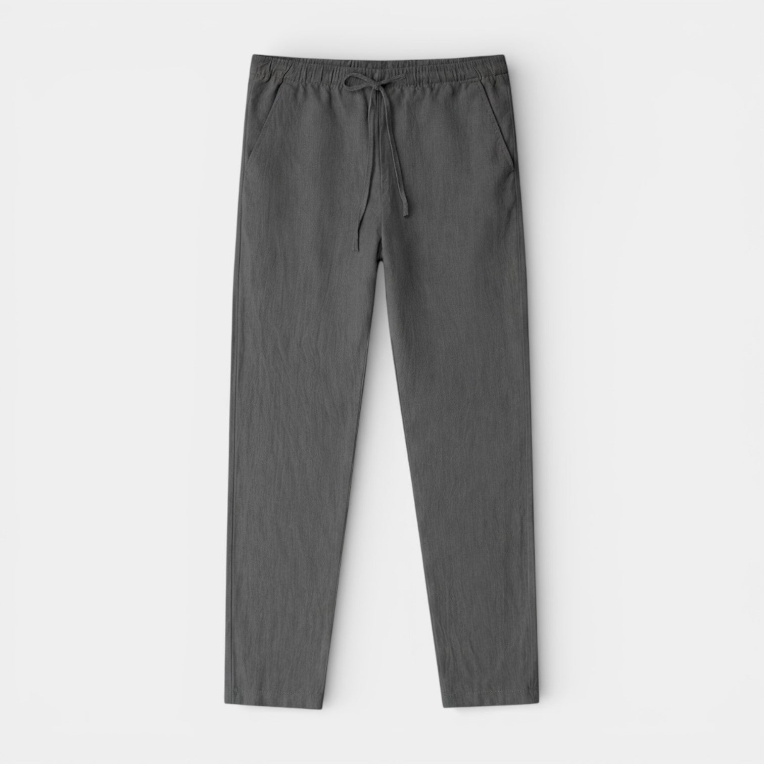 Vintares | Men’s Drawstring Tapered Pants – Relaxed Fit