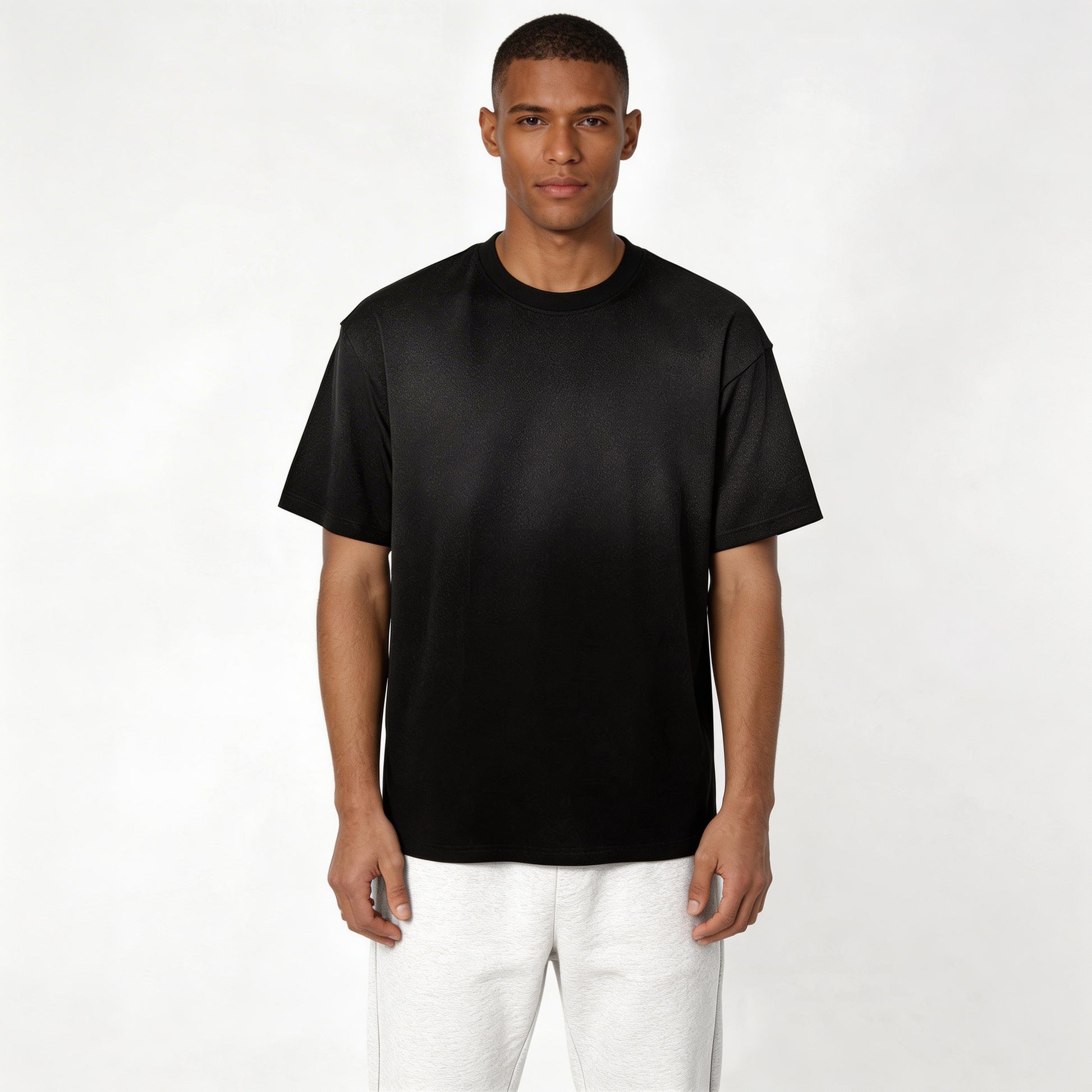 Vintares | Men’s Short Sleeve Crew Neck T-Shirt - Ombre Gradient