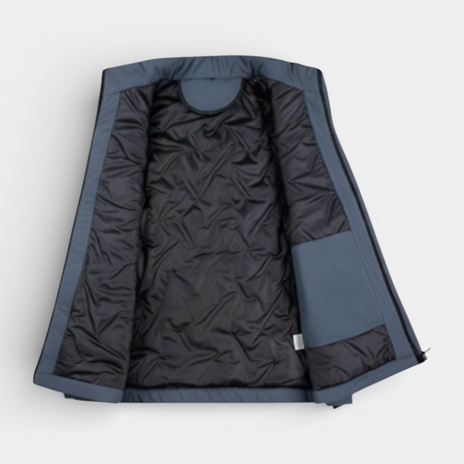 Slim Fit Zip-Up Stand Collar Vest for Men