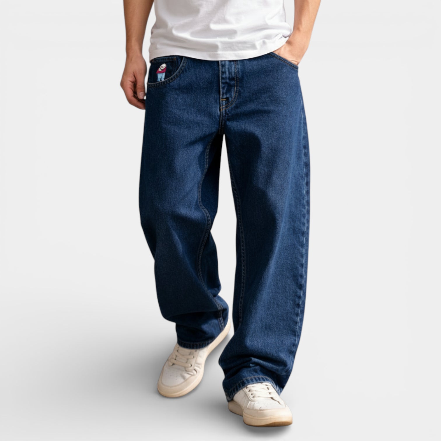 Vintares | Men’s Straight Leg Denim Jeans