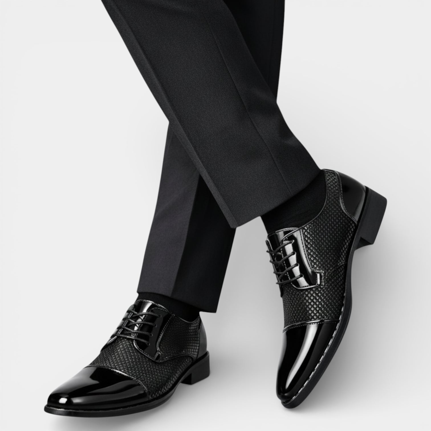 Vintares | Men’s Lace-Up Dress Shoes