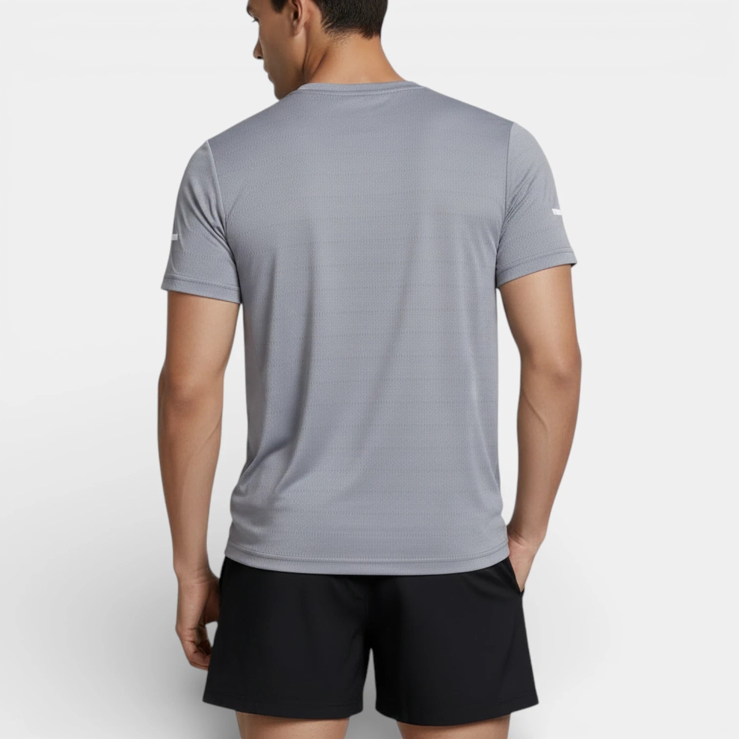 Crew Neck Athletic T-Shirt Regular Fit for Men