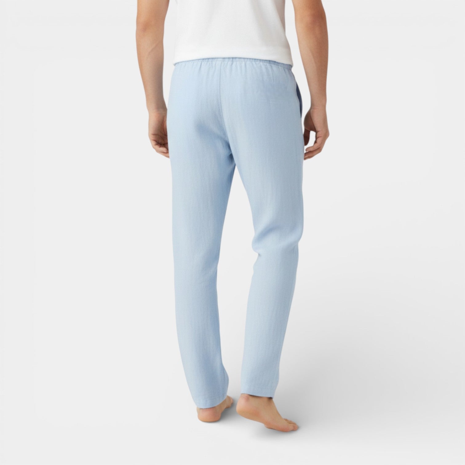Vintares | Men’s Drawstring Tapered Pants – Relaxed Fit