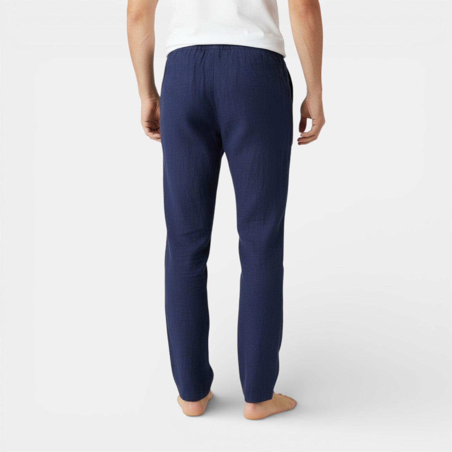 Vintares | Men’s Drawstring Tapered Pants – Relaxed Fit