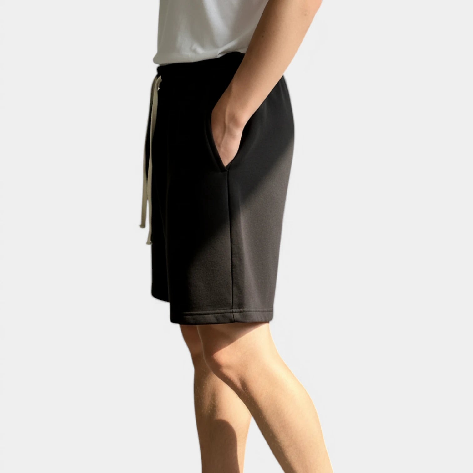 Vintares | Men’s Elastic Waist Drawstring Shorts