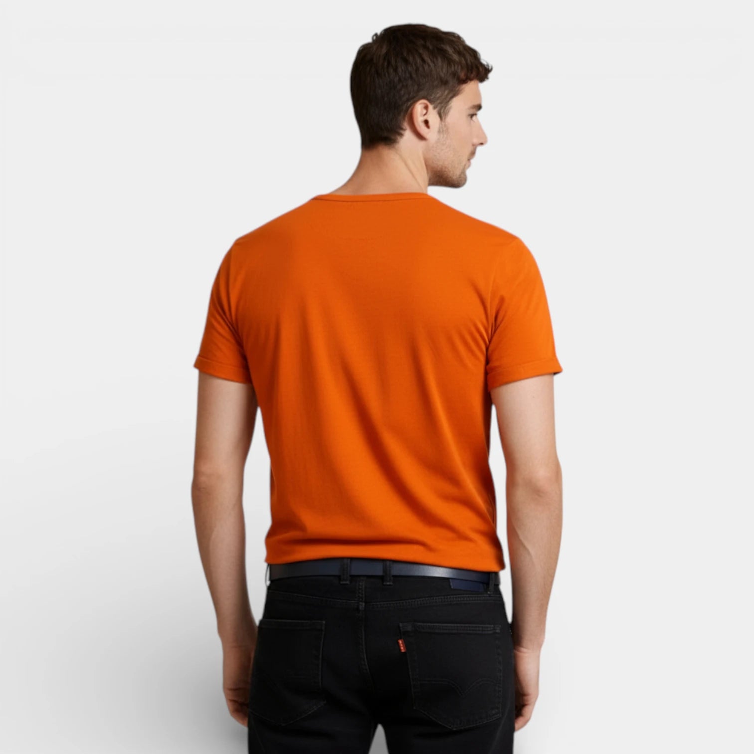 Henley T-Shirt Short Sleeve Regular Fit for Men