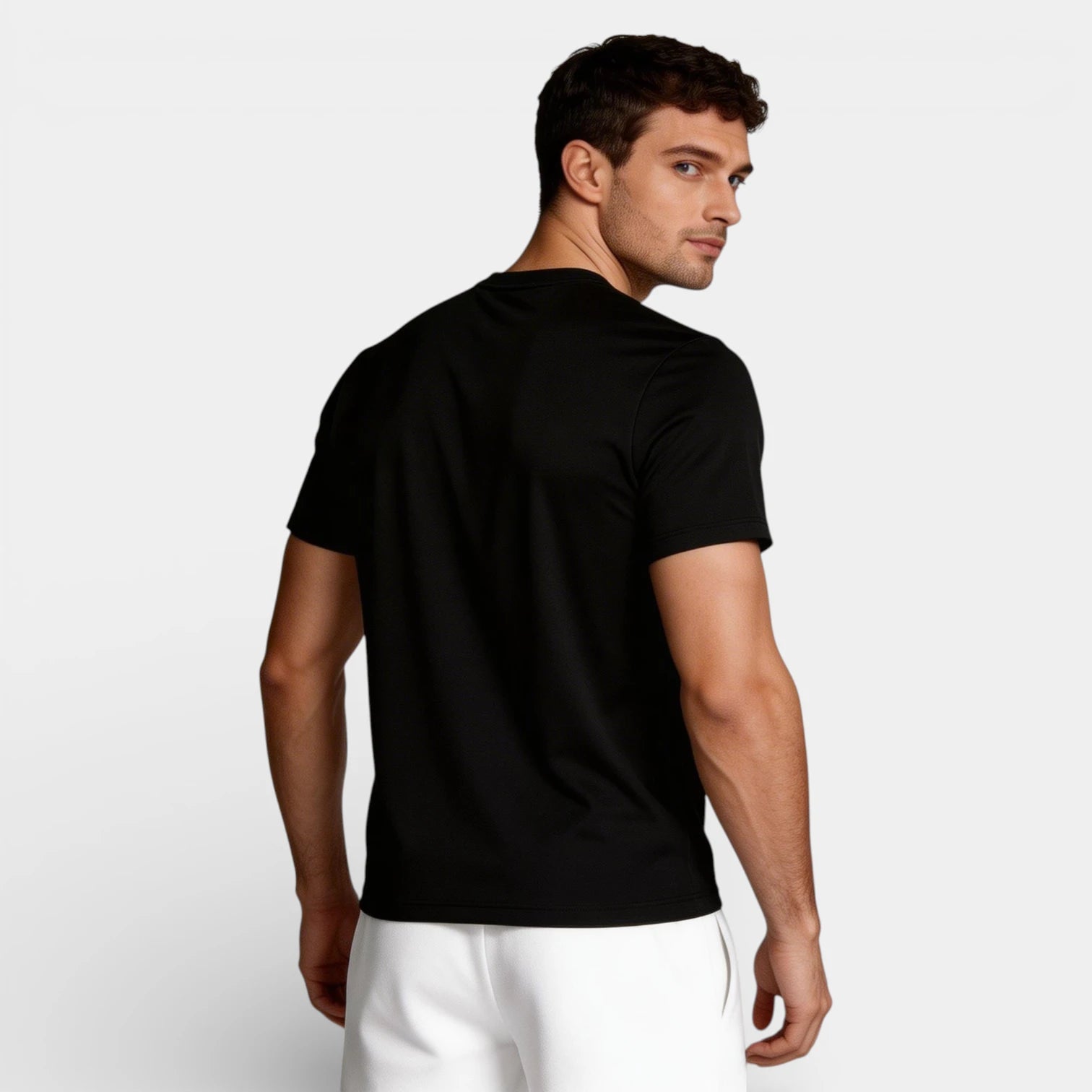 Crew Neck Running T-Shirt Short Sleeve for Men