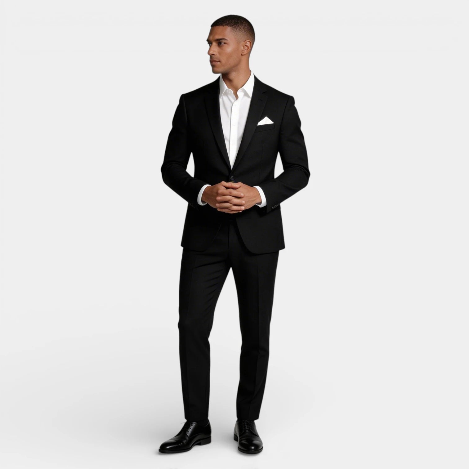 Vintares | Men’s Two Piece Suit Set Single Button Blazer and Tailored Trousers