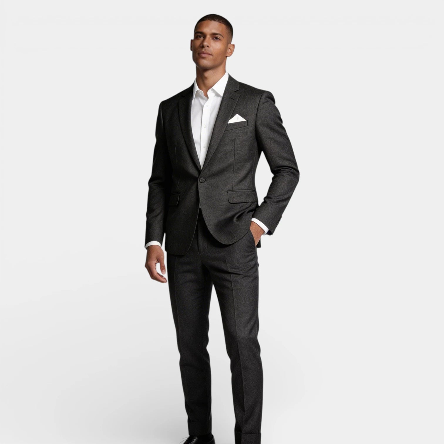 Vintares | Men’s Two Piece Suit Set Single Button Blazer and Tailored Trousers