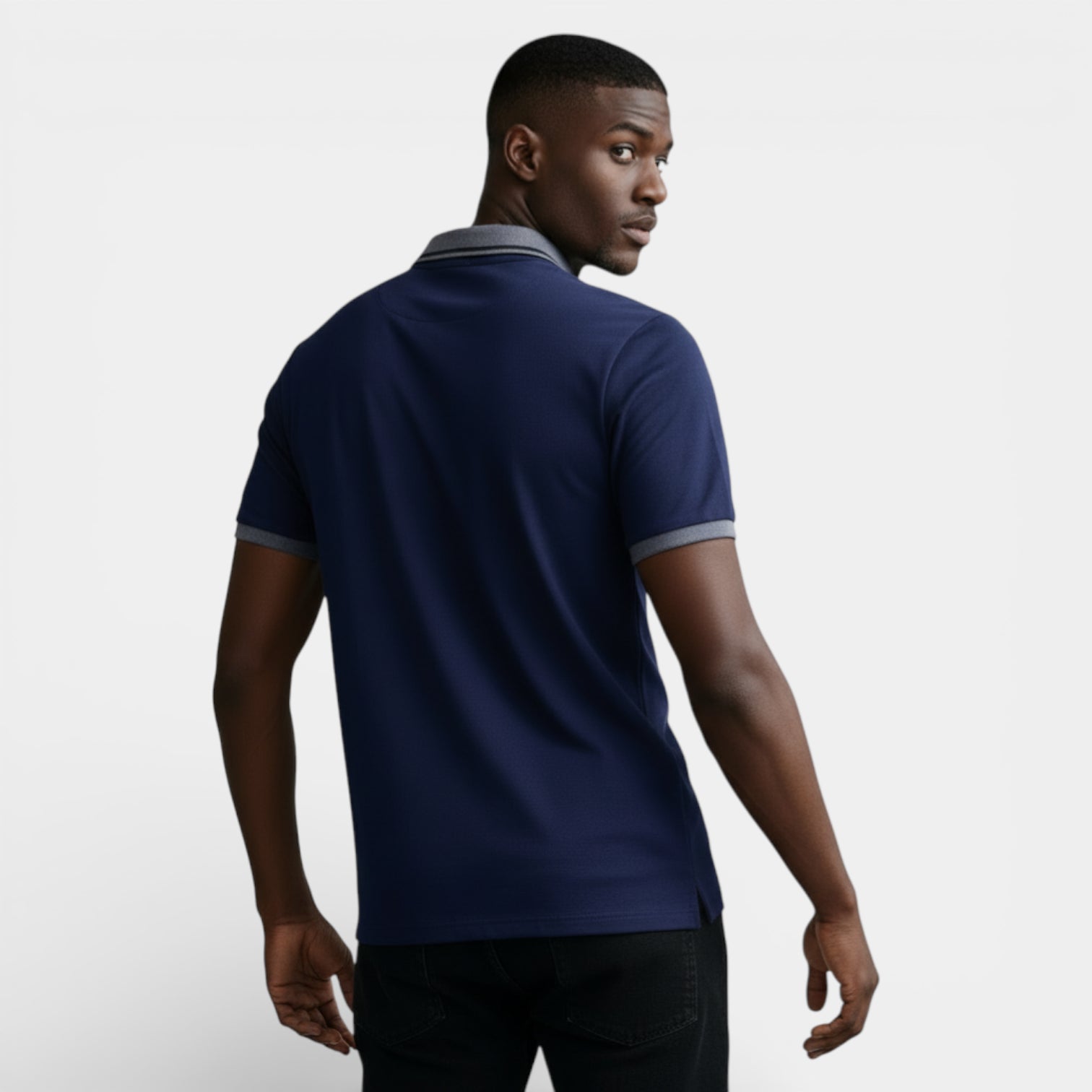 Vintares | Men’s Short Sleeve Polo Shirt Button Up