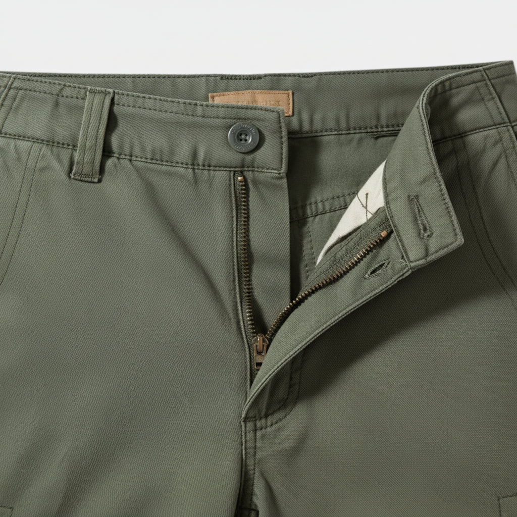 Cargo Shorts Straight Fit Multi-Pocket Utility for Men