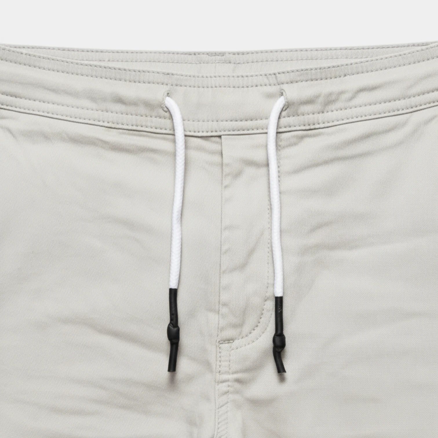 Cargo Shorts Twin Flap Pockets Drawstring Waist for Men