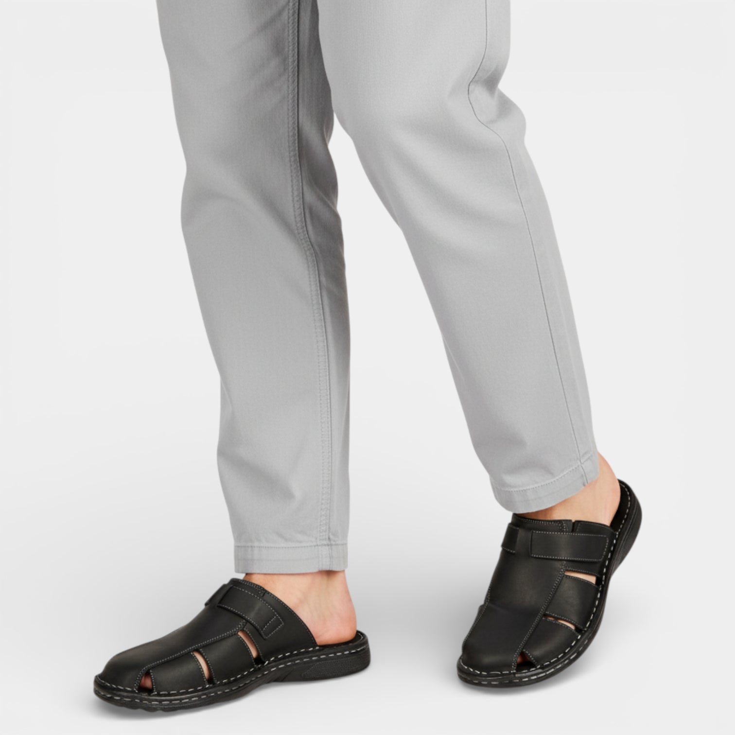 Vintares | Men’s Double Buckle Slide Sandals