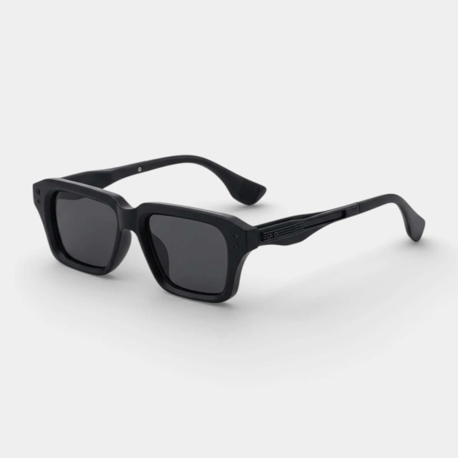 Vintares | Men’s Square Frame Sunglasses - Gold Details