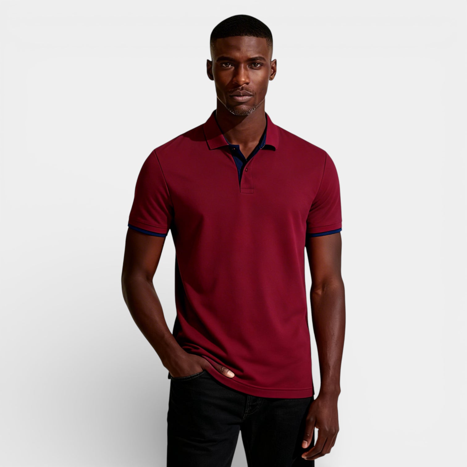Vintares | Men’s Short Sleeve Polo Shirt Pullover