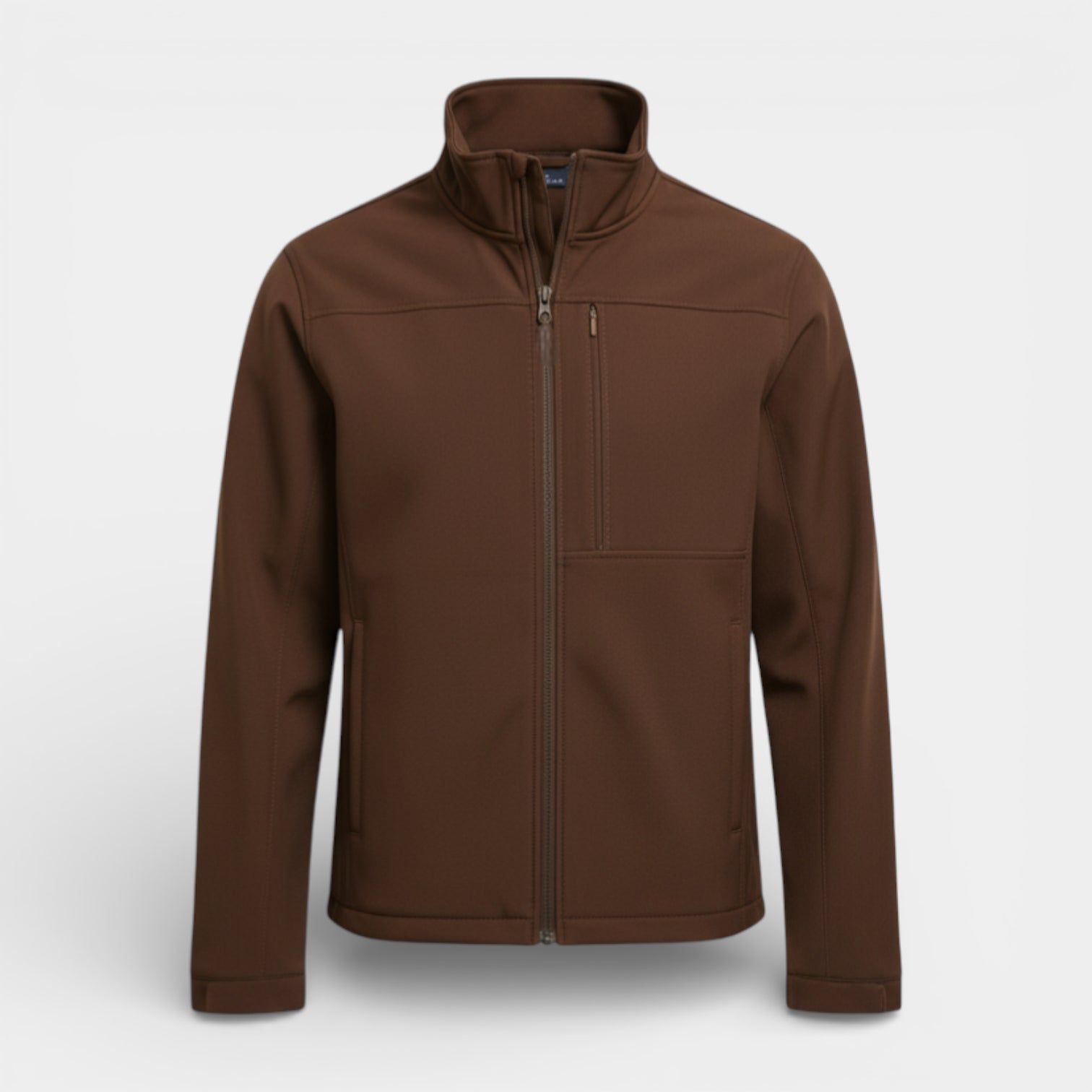 Vintares | Men’s Classic Zip-Up Jacket with Stand Collar