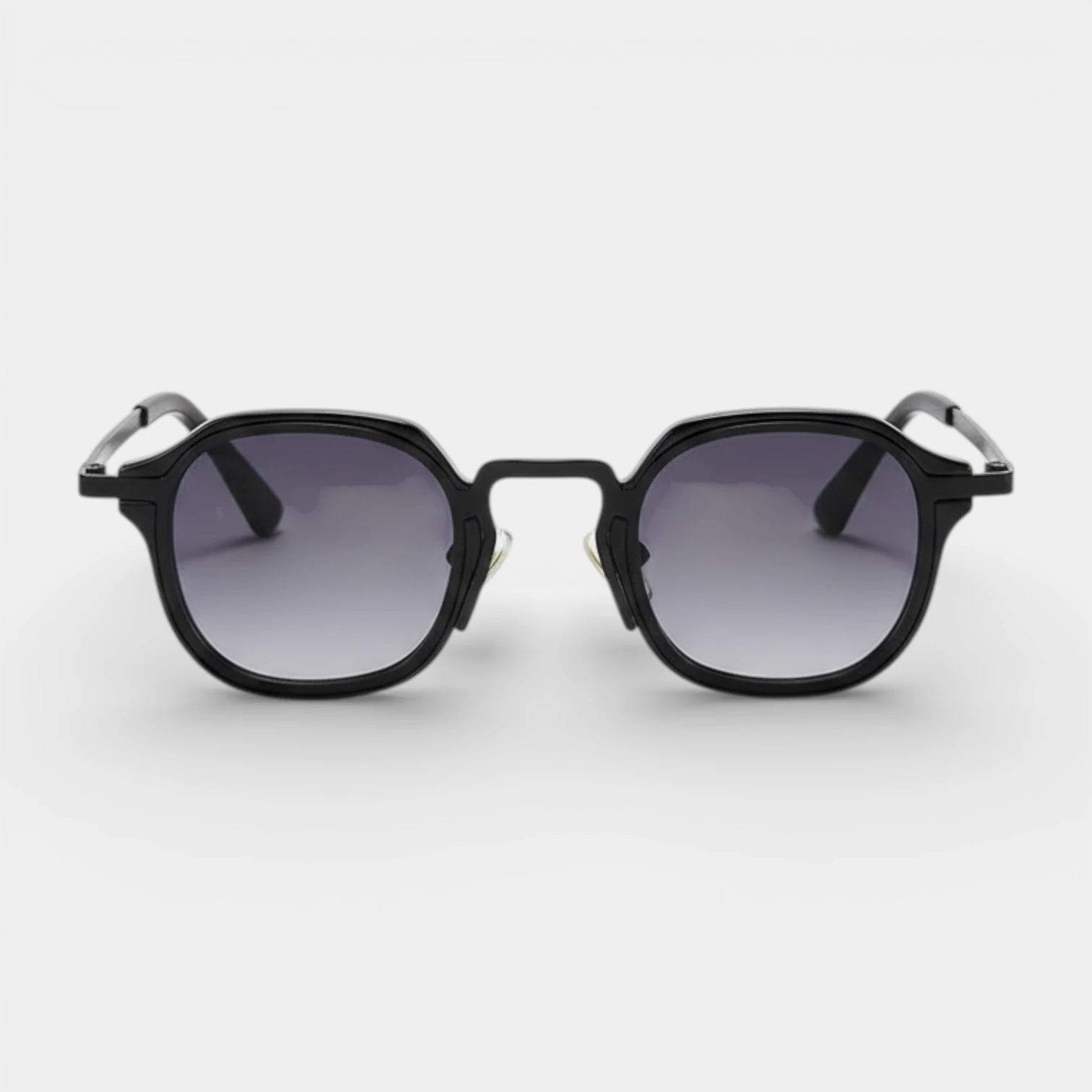 Vintares | Men’s Round Metal Frame Sunglasses with Tinted Lenses